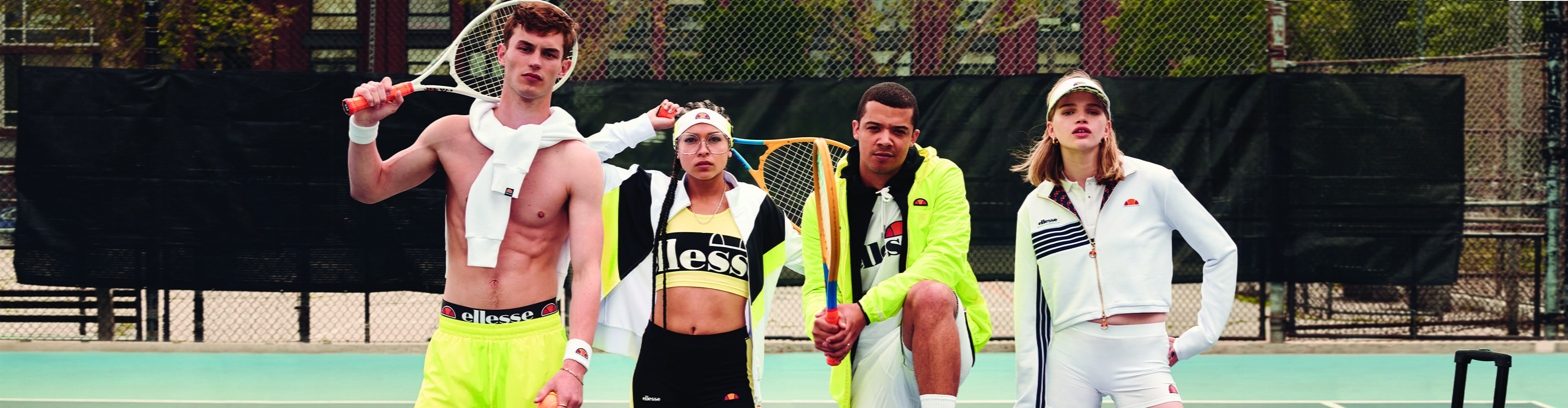 Ellesse, the clothing line for sporty men and women. ELLESSE all